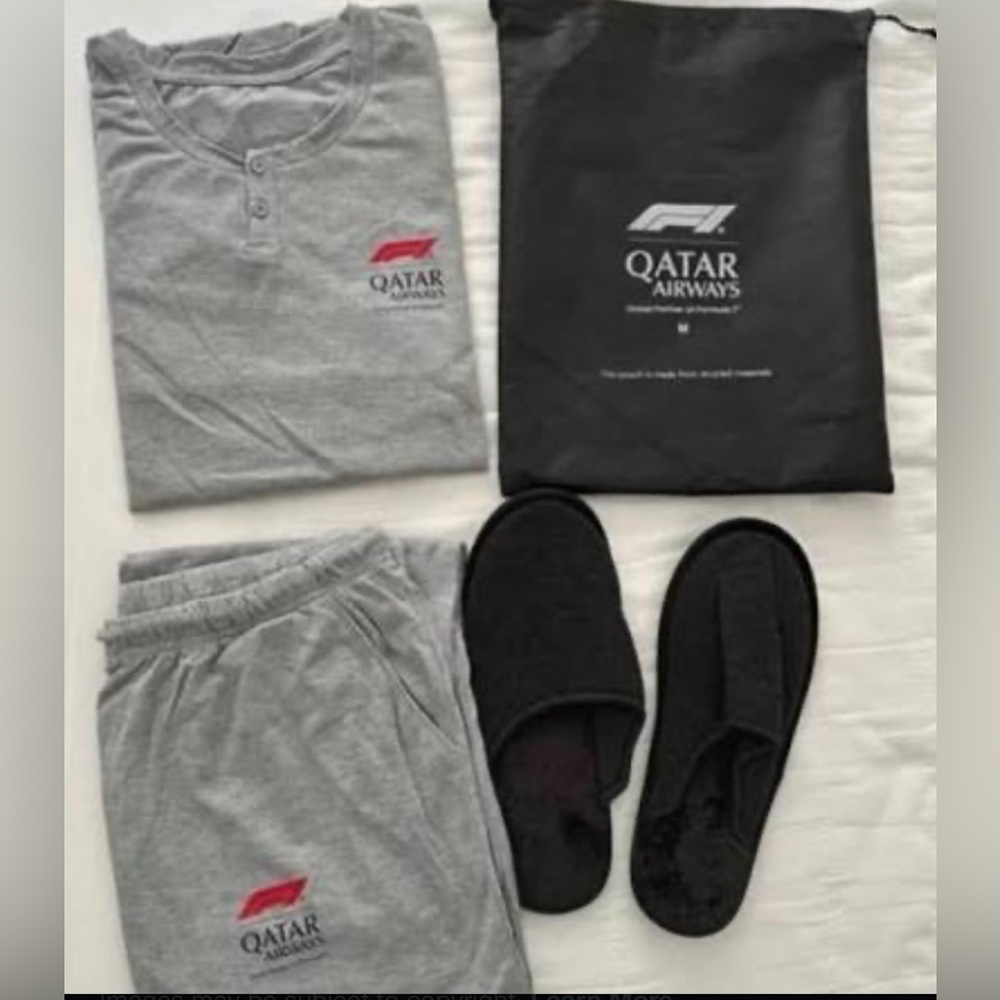 New!  Qatar formula one pajamas